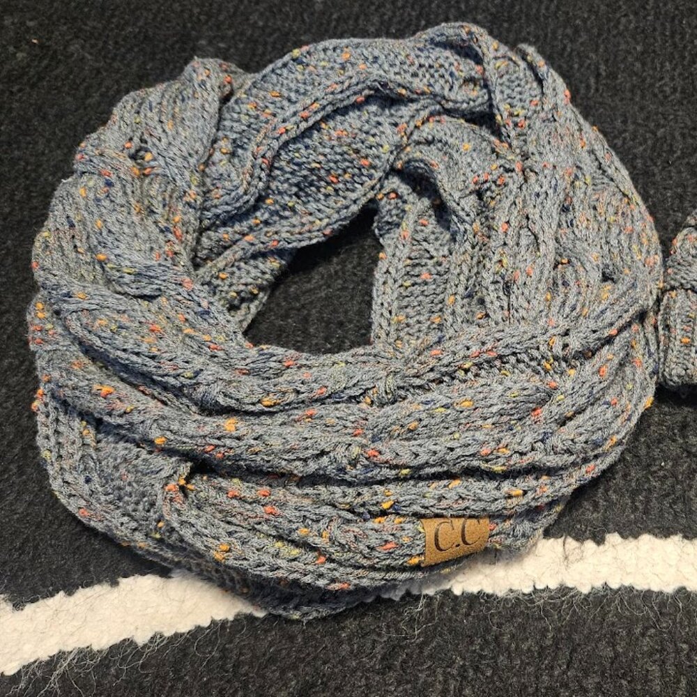 Beanie and Infinity Scarf Pair